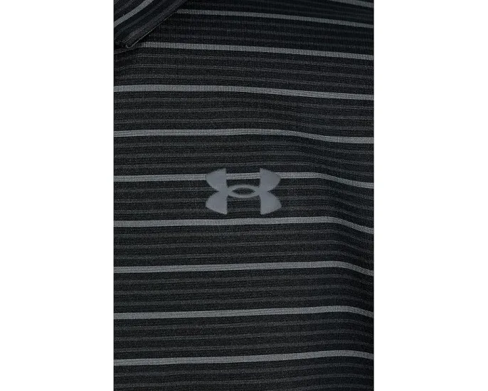 Поло Under Armour Kids Matchplay Printed Golf с воротником и принтом для гольфа