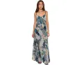 Макси платье Tis The Season Free People с принтом Storm Combo