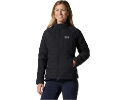 Куртка Mountain Hardwear Stretchdown с утеплителем из пуха и карманами на молнии