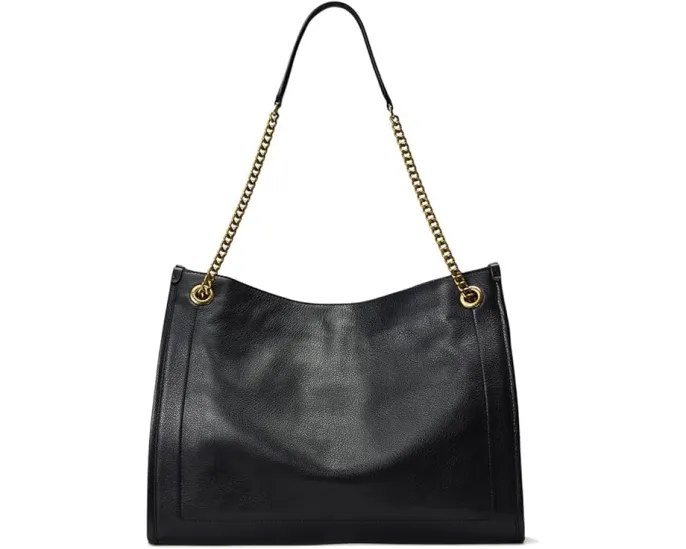 Большая сумка-тоут Lauren Ralph Lauren Pebbled Leather Large Bradley