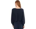 Короткий свитер Beyond Yoga Ready For Barre Cropped Sweater с вафельной вязкой и широким вырезом
