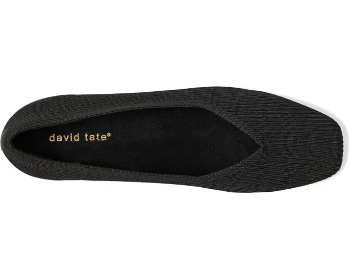 Туфли David Tate Union с квадратным носком и устойчивым каблуком