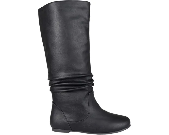 Сапоги Jayne с округлым носком и свободным силуэтом Journee Collection