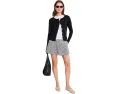 Шорты Picnic Party Gingham Blank NYC в клетку черно-белые