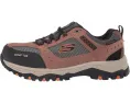 Ботинки композитные Skechers Greetah Comp Toe коричнево-черные