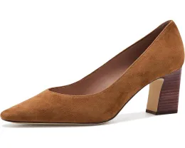 Туфли Cole Haan Blanche Pumps Tobacco на каблуке с замшевой отделкой