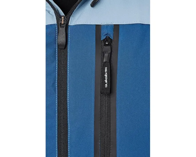 Сноубордическая куртка Quiksilver Sycamore Block 20k с водонепроницаемостью 20000 мм и вентиляцией под мышками