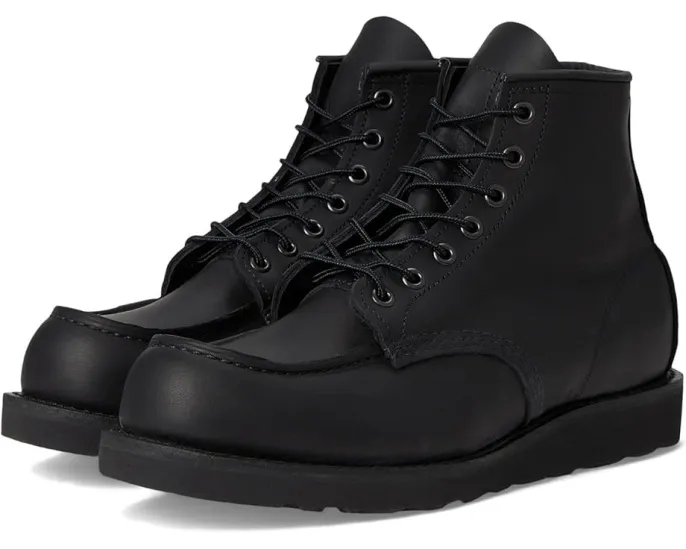 Ботинки Red Wing Heritage 6 Moc Toe с рантом Goodyear и подошвой Traction Tred