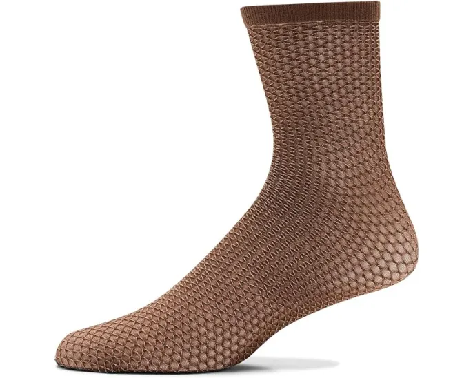 Носки Wolford Shimmer Effect с мерцающим эффектом и геометрическим узором