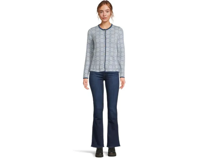 Куртка Othelie Dale of Norway из мериносовой шерсти Blueshadow/Offwhite