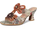 Сандалии L'Artiste by Spring Step Alania с ручной росписью и французским каблуком