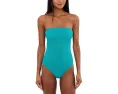 Цельный купальник бандо Seafolly Sea Dive с завязками на шее