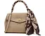 Сумка Lauren Ralph Lauren Farrah с шарфом из мягкой замши