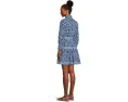 Платье Lilly Pulitzer Drena с воротником стойкой и поясом