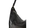 Сумка через плечо HOBO Mia Crescent Large Hobo черная