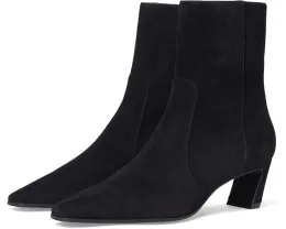 Ботильоны Stuart Weitzman Stassi Zip Bootie 50 на квадратном каблуке
