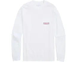 Длинная футболка String Lights Pups с карманом и принтом от Vineyard Vines
