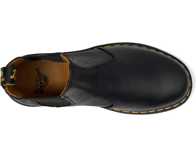 Кожаные челси Dr. Martens 2976 с классической петлей AirWair и подошвой Goodyear welt