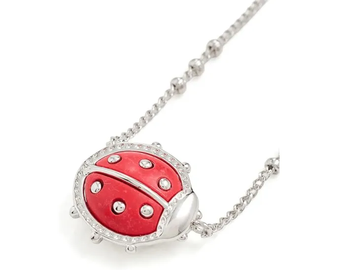 Короткое колье Kendra Scott Ladybug с кулоном в виде божьей коровки