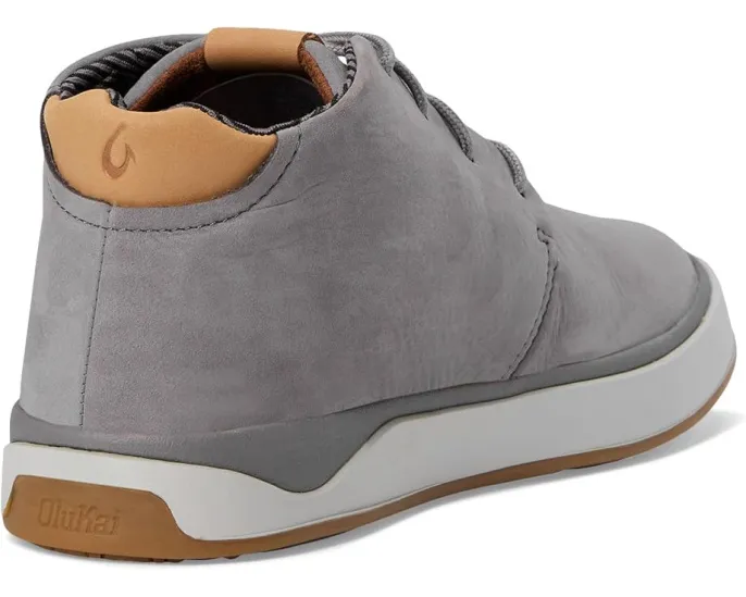 Ботинки OluKai Papaku ‘Ili Chukka из мягкой водонепроницаемой кожи с круглым носком