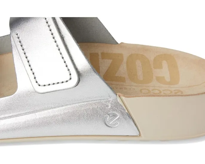 Сандалии ECCO Cozmo Two Band Slide с технологией FLUIDFORM и стелькой из замши
