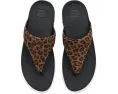 Сандалии Lulu из замши с леопардовым принтом FitFlop