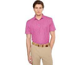 Поло Radiance Polo Black Clover с эффектным принтом и эластановой тканью