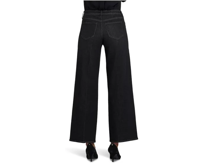 Джинсы NYDJ Teresa Wide Leg со стразами цвета French Nightfall