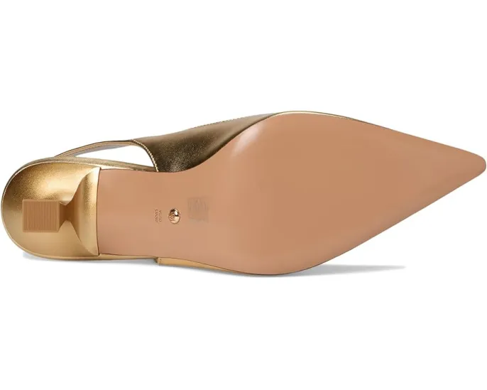 Туфли-лодочки Pelle Moda Janah на среднем каблуке с ремешком и заостренным мысом