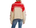 Свитер Free People Mythical с воротником и молнией на четверть