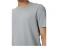 Футболка John Varvatos Stanley Crew с коротким рукавом и фактурной строчкой