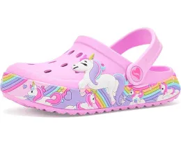 Детские сабо SKECHERS KIDS Summer Scene-Rainbow Wish с регулируемым ремешком
