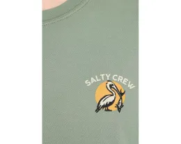 Футболка The Catch с коротким рукавом Salty Crew зеленого цвета