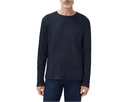 John Varvatos Свитер Fern с рубчатой вязкой и полоской из трех цветов