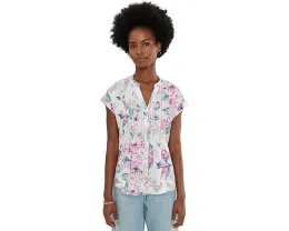Топ Floral Gardens с вышивкой крестиком Tommy Bahama