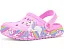 Детские сабо SKECHERS KIDS Summer Scene-Rainbow Wish с регулируемым ремешком