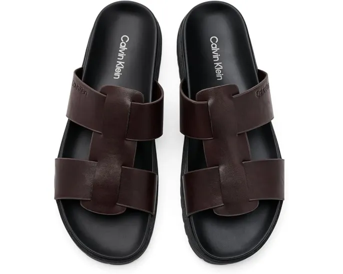 Сланцы Rolinde Casual от Calvin Klein с двойными ремешками