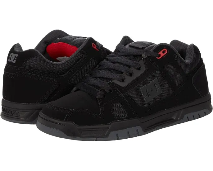 Кроссовки DC Stag с нубуком и кожаным верхом