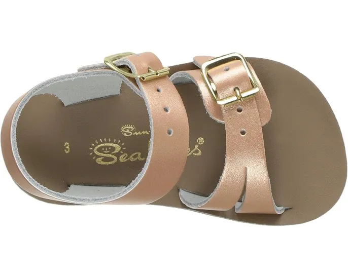 Детские сандалии Salt Water Sandal Sun-San Sea Wees с водостойкой кожей и латунными пряжками