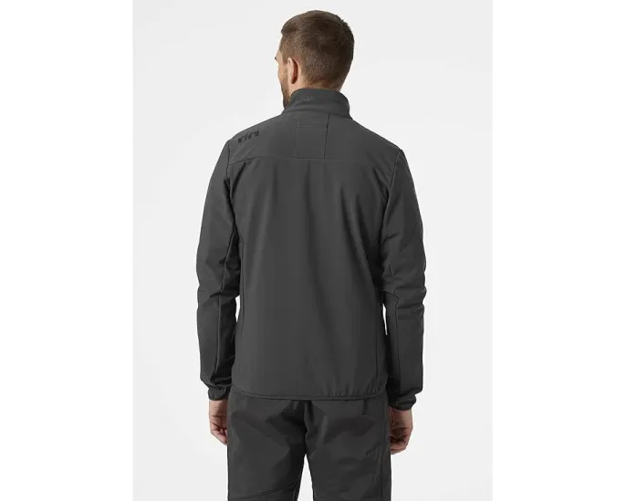 Куртка Helly Hansen Crew Softshell Jacket 2.0 с водоотталкивающей мембраной и флисовой подкладкой