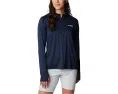 Футболка Columbia Tidal Tee 1/4 Zip с защитой от солнца UPF 50 и отводом влаги