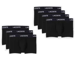 Набор из 7 трусов Lacoste 7-pack Logo Waist Trunks с фирменным поясом