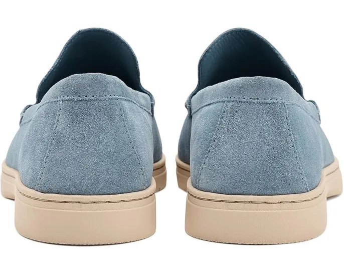 Лоферы Greenwich Grand Venetian Cole Haan из замши с округлым мысом