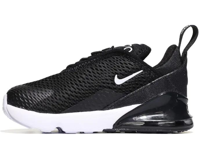 Кроссовки Nike Air Max 270 детские черно-белые