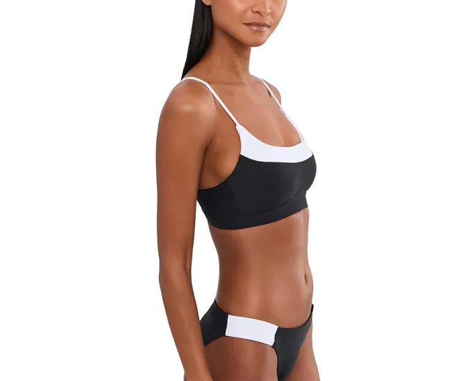 Спортивный топ BECCA Cara с квадратным вырезом и регулируемыми бретелями