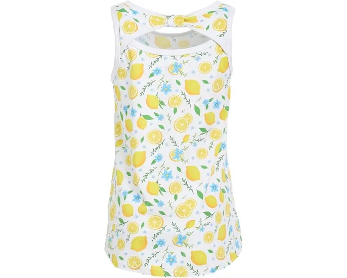 Топ Appaman Kids Hazel с принтом лимона без рукавов