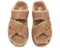 Сандалии UGG Greenport Cross Strap Slide с меховой подкладкой