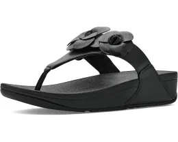 Сандалии FitFlop Lulu Flower с ремешком между пальцев и цветочным декором