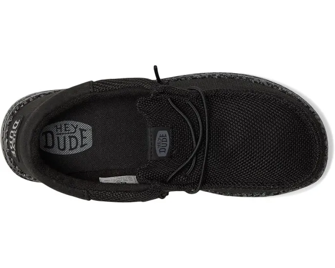 Кроссовки Wally Funk Warped Geo от Hey Dude Kids с геометрическим принтом и эластичными шнурками