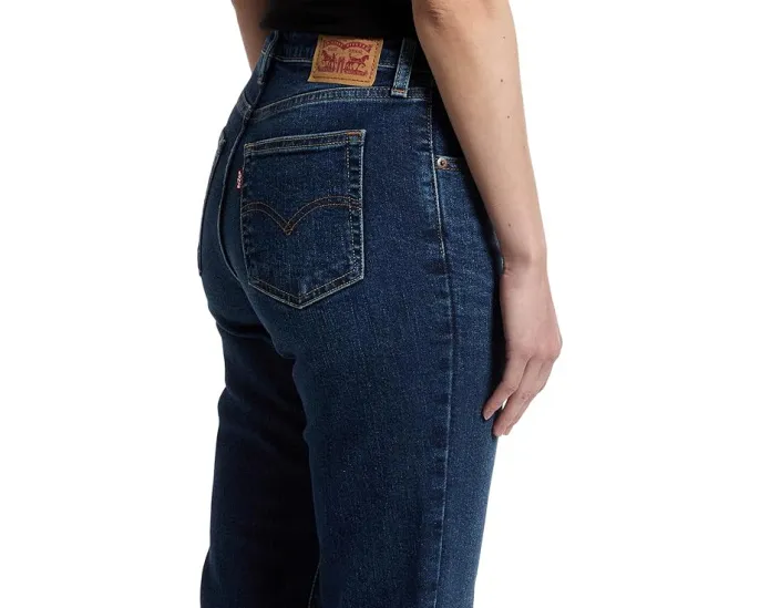 Джинсы Levi's Womens 725 Authentic Kick Boot с высокой посадкой и клешем